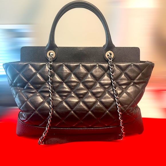 Chanel Be CC Tote Quilted Calfskin - Picture 3 of 7